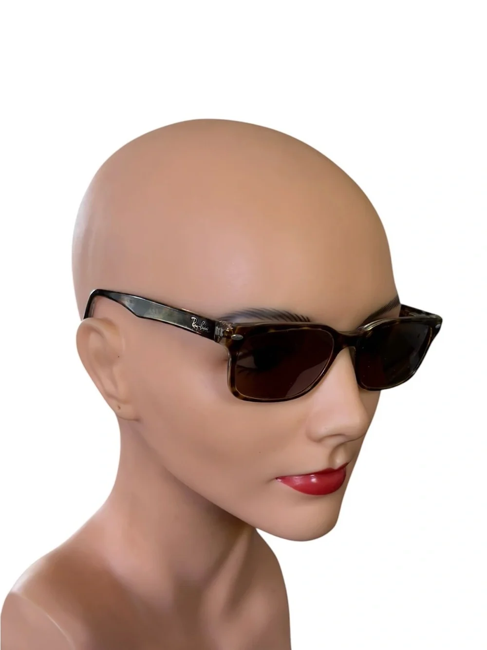 RAY-BAN Sports Wrap RB5286 5082 Brown Gold Sunglass/Glass FRAMES 51-18-135